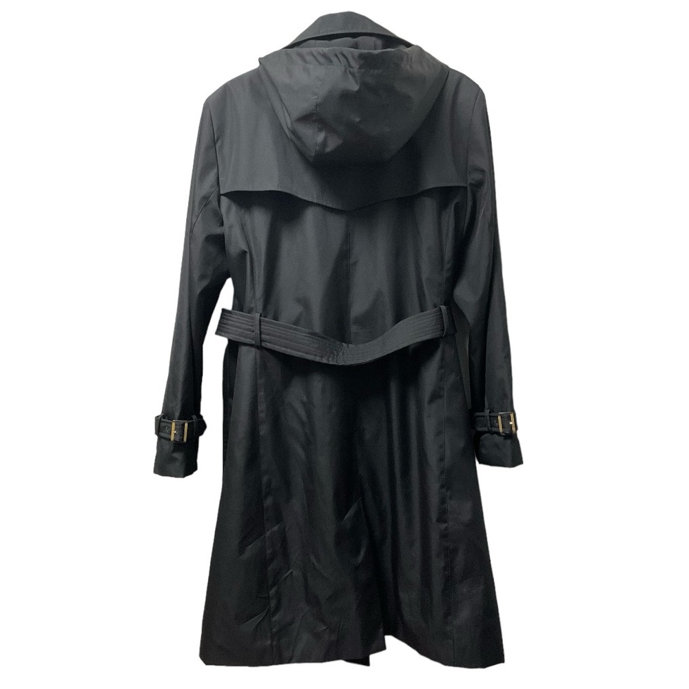 Calvin Klein Stylish Hooded Belted Button Down Long Rainproof Trench Coat! - Picture 2 of 5